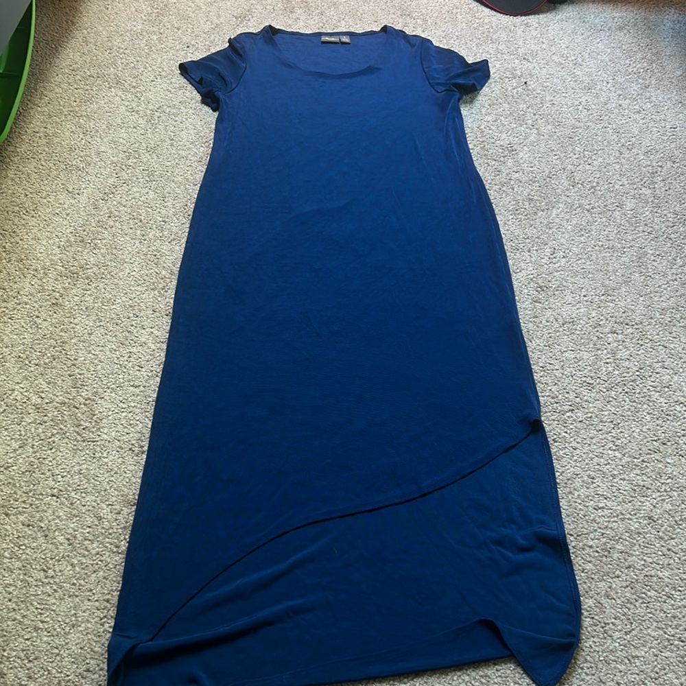 Chicos Navy Traveler Dress